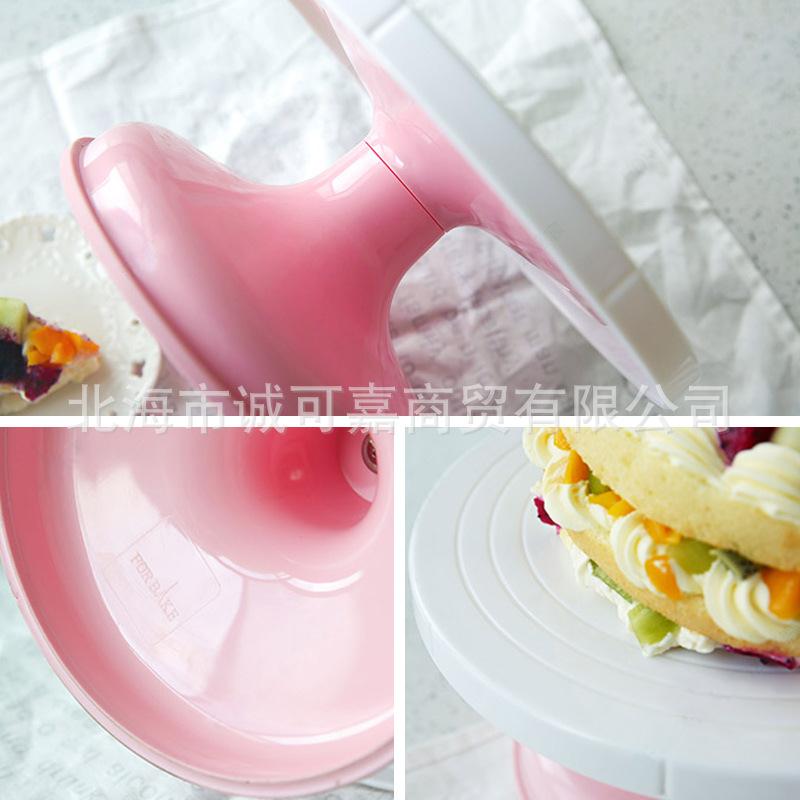 Hanging table cake rotating disc8寸蛋糕裱花转台带防滑圈烘焙