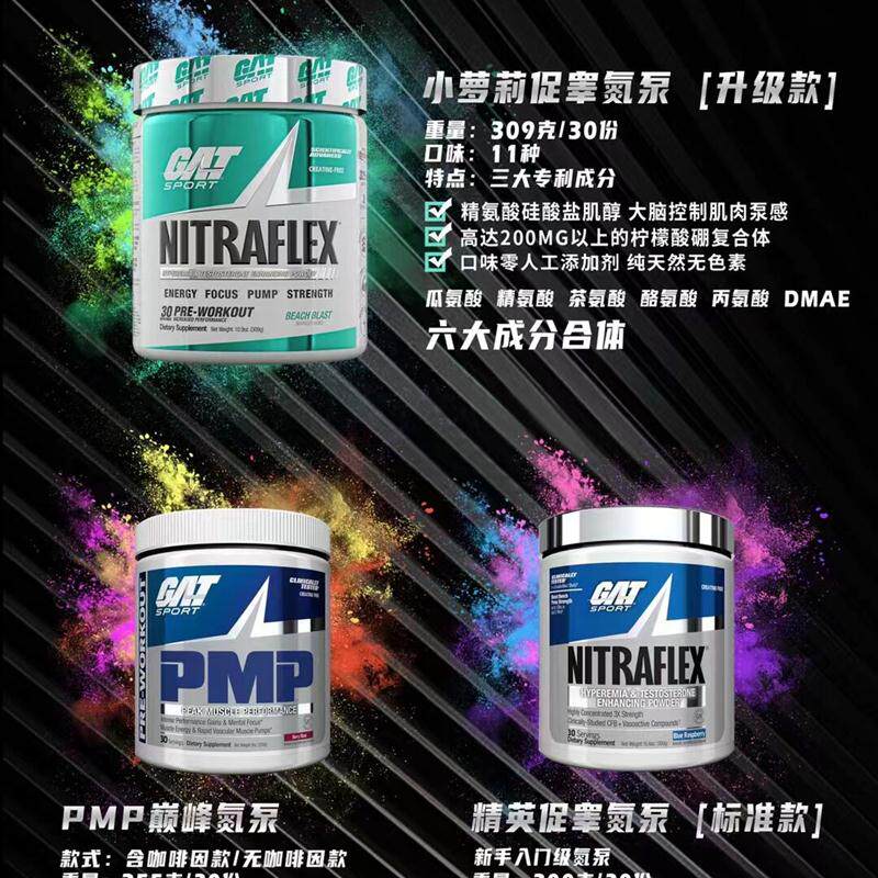 [现货]16年老店美国原装进口促睾氮泵NITRAFLEX小萝莉升级版