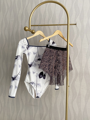 芭蕾练功服舞蹈服体操服连体服