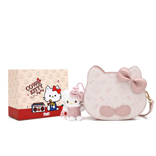 官方正品Cow&Kitty猫头斜挎包
