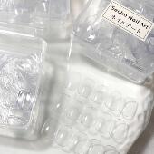 Nicola 透明短圆甲片圆形甲片美甲工具假指甲