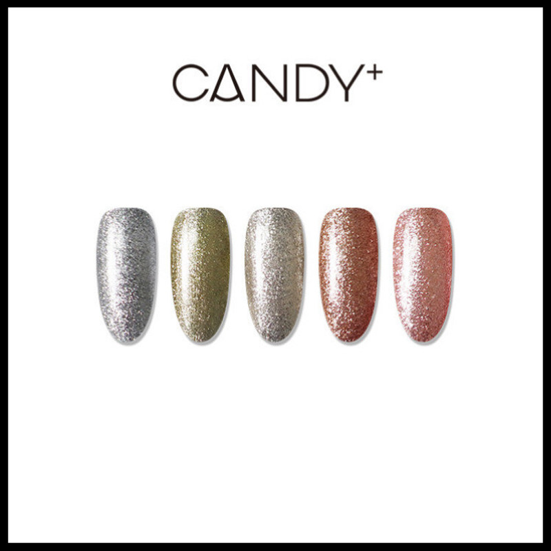 日本candy 美甲沙龙光疗色胶 金属色系 p系列p901-p903