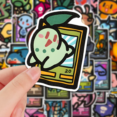 宝可梦卡牌贴纸高颜值伊布家族