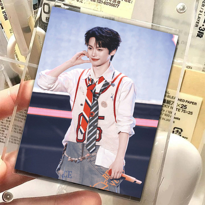 梓渝音乐节拍立得】爆款逆爱极速小鱼帅气周边ins精美LOMO小卡