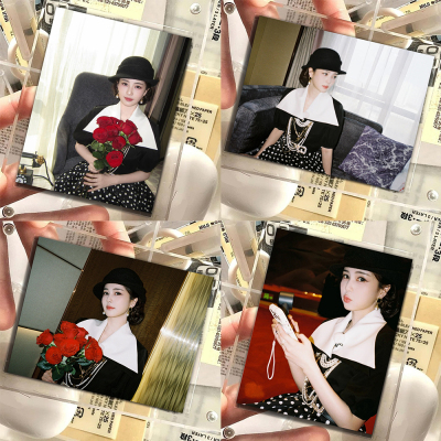 白鹿拍立得】高颜值女明星周边白鹿LOMO卡线下应援自印物料收藏
