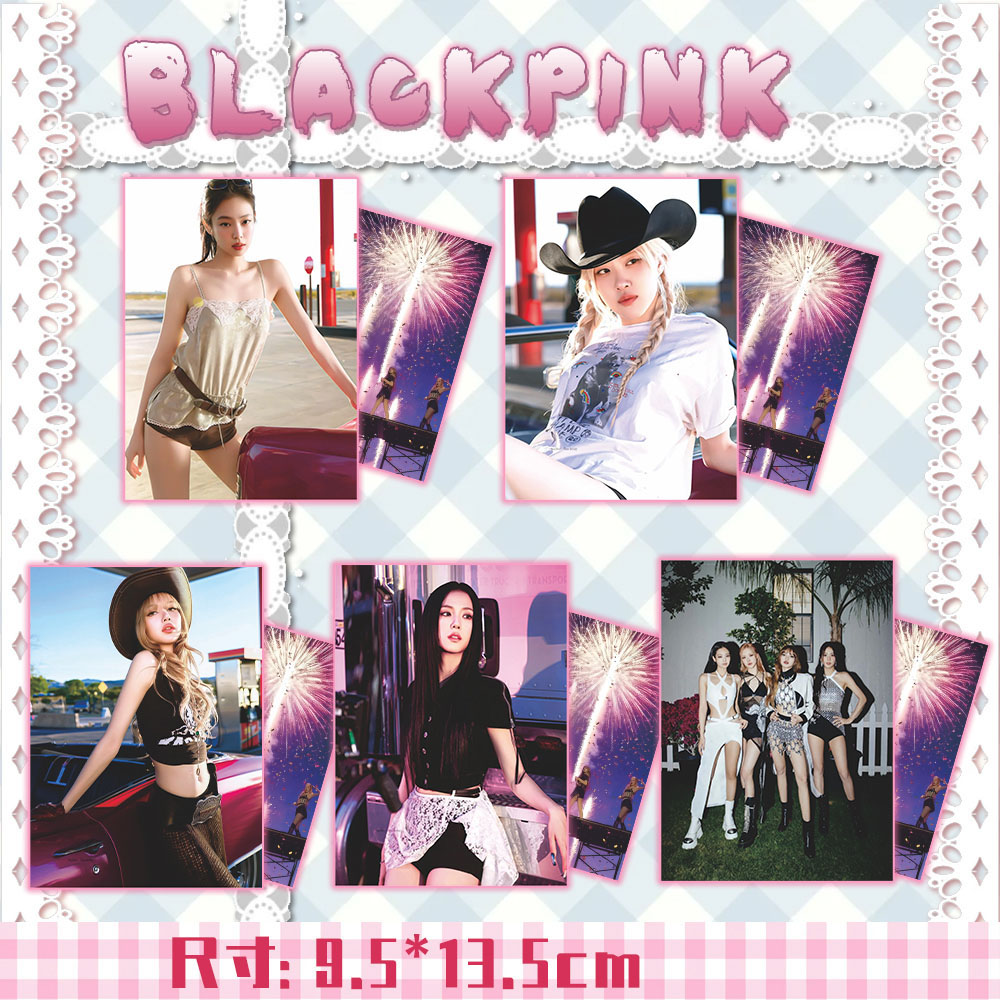 blackpink小卡】新款韩娱Kpop女团舞台高颜值神图LOMO明信片周边