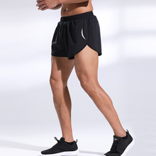 运动短裤男夏季速干马拉松三分裤田径训练服内衬冰丝体考跑步健身