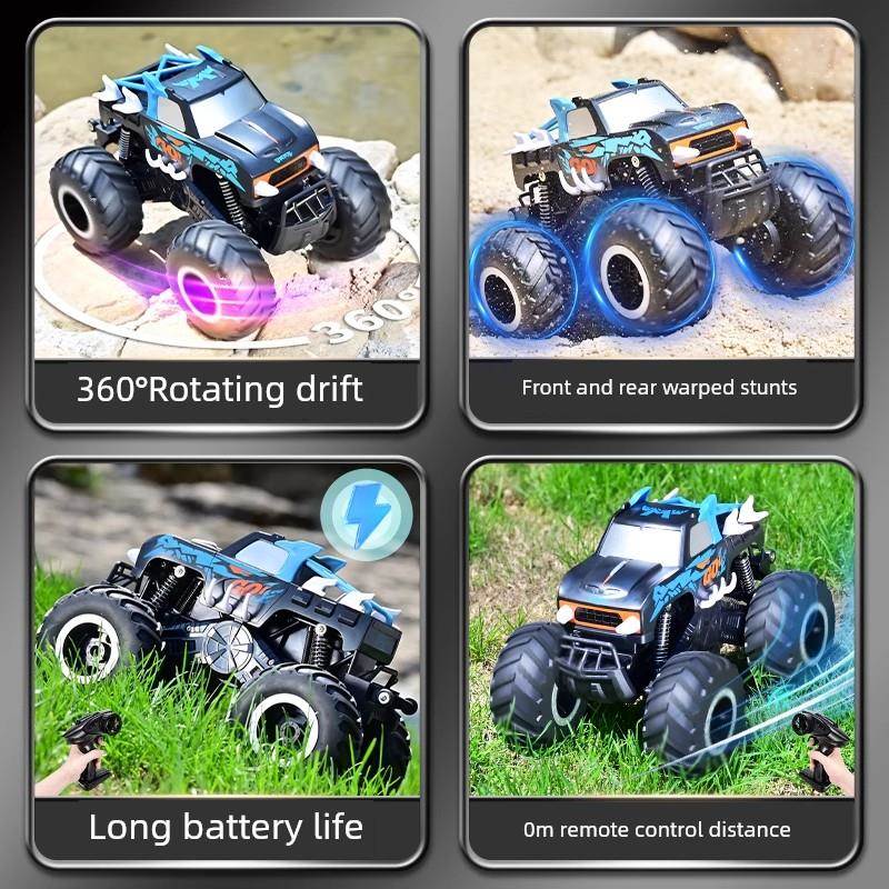 德国遥控车儿童四轮驱动越野车水陆两栖车电动漂移赛车男孩节日礼