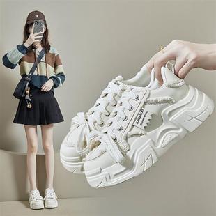 新款 休闲厚底增高C 老爹鞋 学生运动跑步鞋 5503 女2025春季 ins韩版