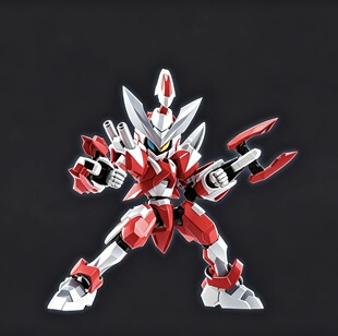 万代超可動1/12徽章战士Medabots Cross Messiah奥特曼联动限定版