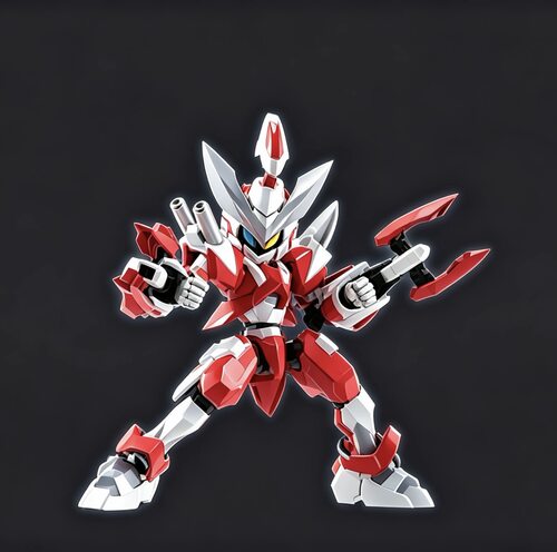 万代超可動1/12徽章战士Medabots Cross Messiah奥特曼联动限定版