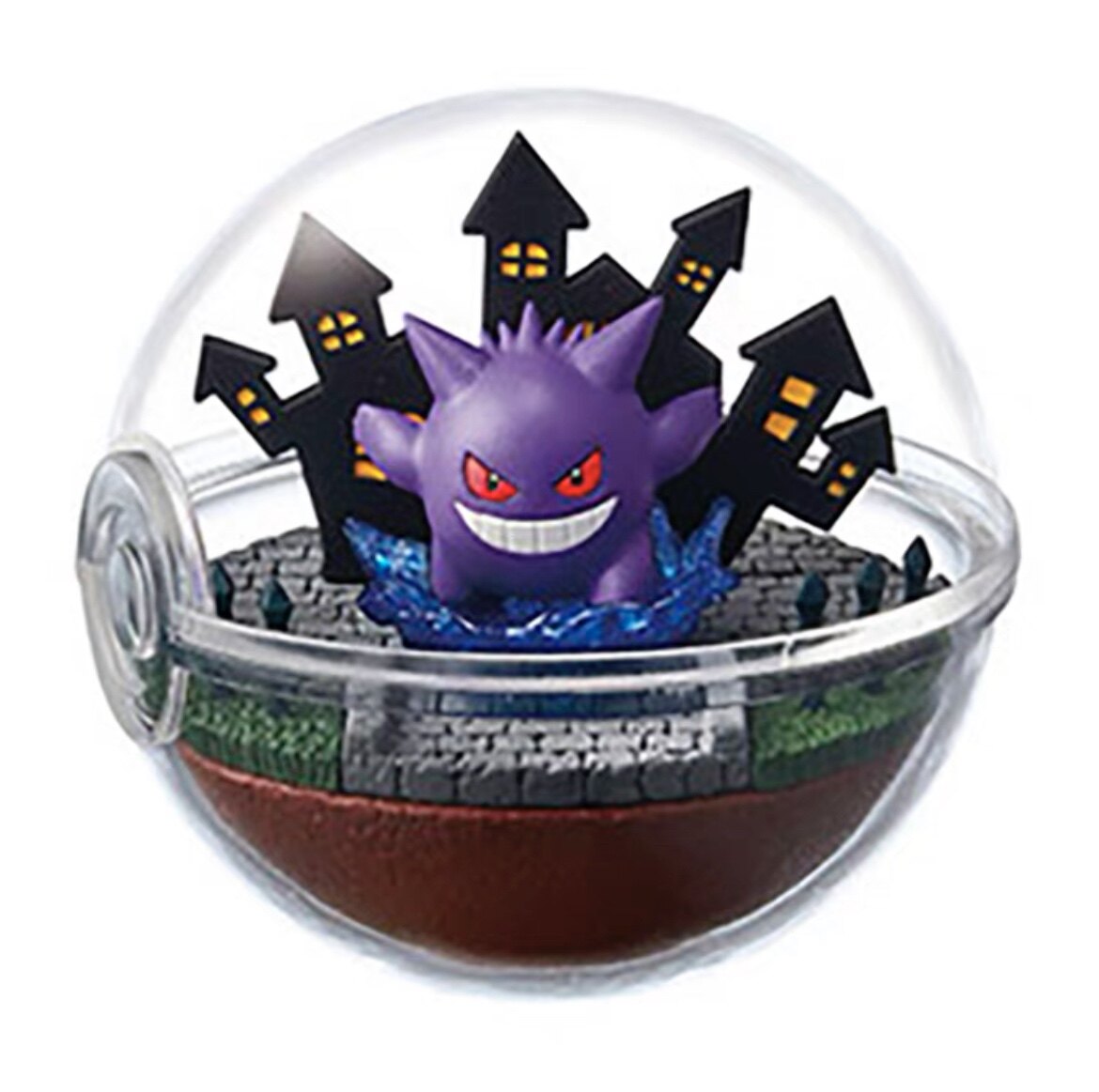 正版rement精灵宝可梦口袋妖怪皮卡丘水晶精灵球盲盒蛋耿鬼第四弹