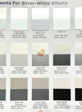 德国默克银白珠光粉Iriodin 111 Rutile Fine Satin1000目珍珠粉