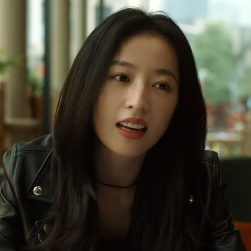 春色寄情人周雨彤庄洁同款黑色锁骨链时尚新款高级感项链choker