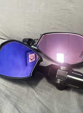 紫色AOS4日本后视镜祖国小牛电动车UQI U+b N1S改装高清反光镜