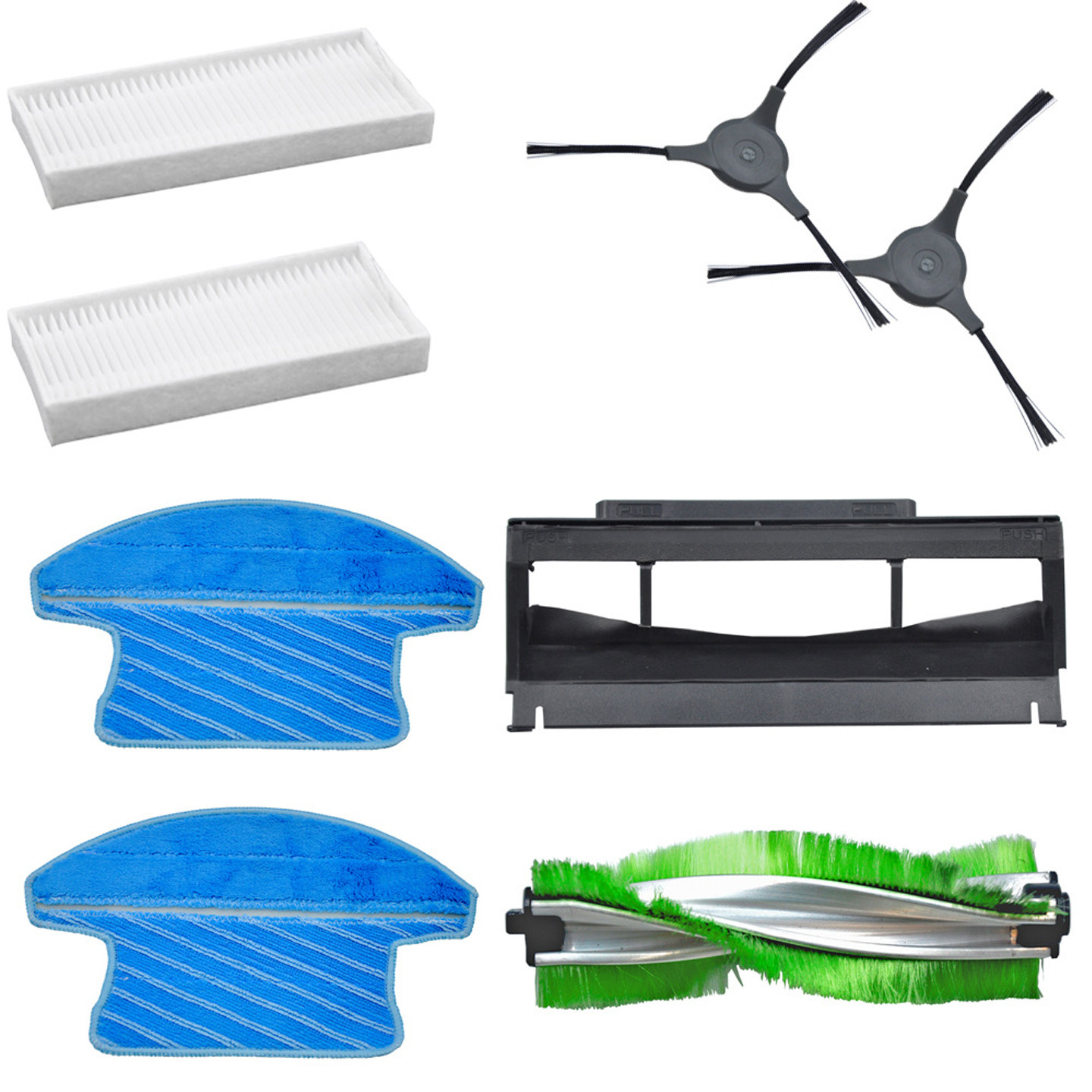 proscenic扫地机器人边刷主刷架