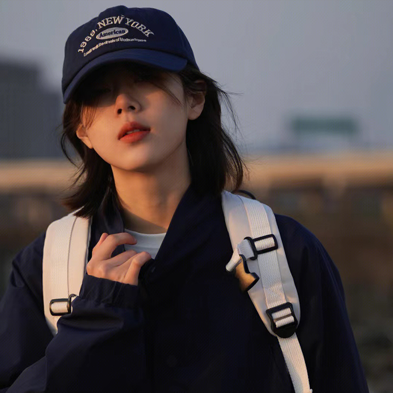 ins潮1989刺绣软顶棒球帽