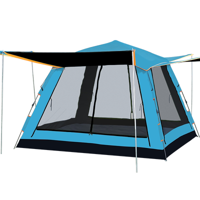 黑胶帐篷户外加高全遮光阳防紫外线加厚防晒防雨家庭全自动速开