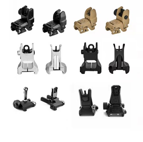 软蛋玩具配件金属折叠瞄