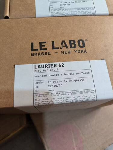 LE LABO香水实验室香薰蜡烛 245g CEDRE 11 SANTAL 26 LAURIER 62
