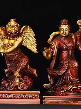 铜雷公电母雷神闪电娘娘铜雷震子