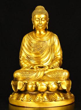 黄铜材质祝福中式客厅