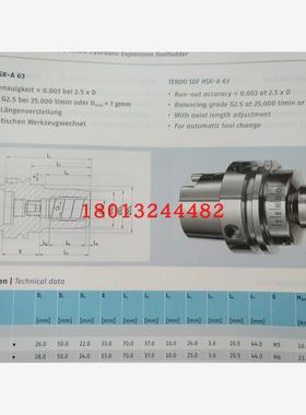 A63-6-70德国雄克SCHUNK液压刀柄货号0204051现货优惠，请询价