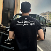 T恤夏 复古背后印花250g重磅索罗娜冰丝凉感短袖 COSSMOR 25SS美式