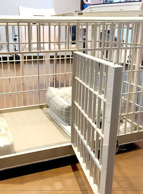 爱丽丝狗笼带厕所爱丽思树脂笼子中型小型犬室内宠物泰迪柴犬法斗