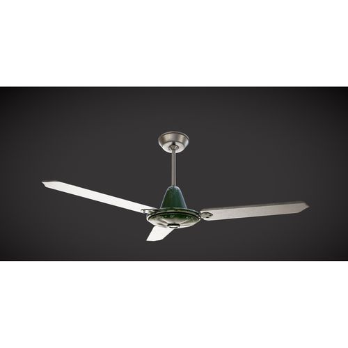 吊扇3d模型文件素材含贴图blender/obj/fbx/glb/stl