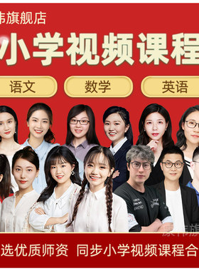 小学课堂同步教学网课语文数学英