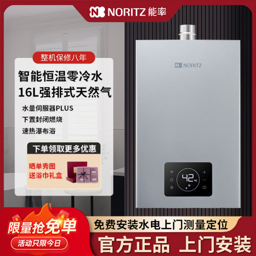 能率水量伺服恒温强排式天然气