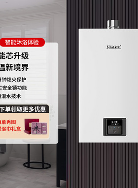 Rinnai/林内 RUS-16GC21/13GC21燃气热水器强排式恒温防冻16升