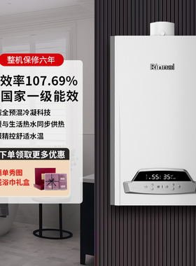 Rinnai/林内 LL1GBQ25-25Q55A冷凝炉采暖炉30/35KW家用燃气热水器