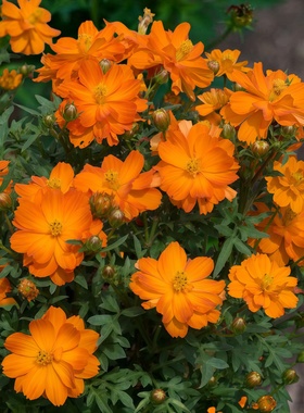 硫华菊花种子橙色黄波斯菊花种籽黄秋英硫化花籽易活阳台盆栽花海