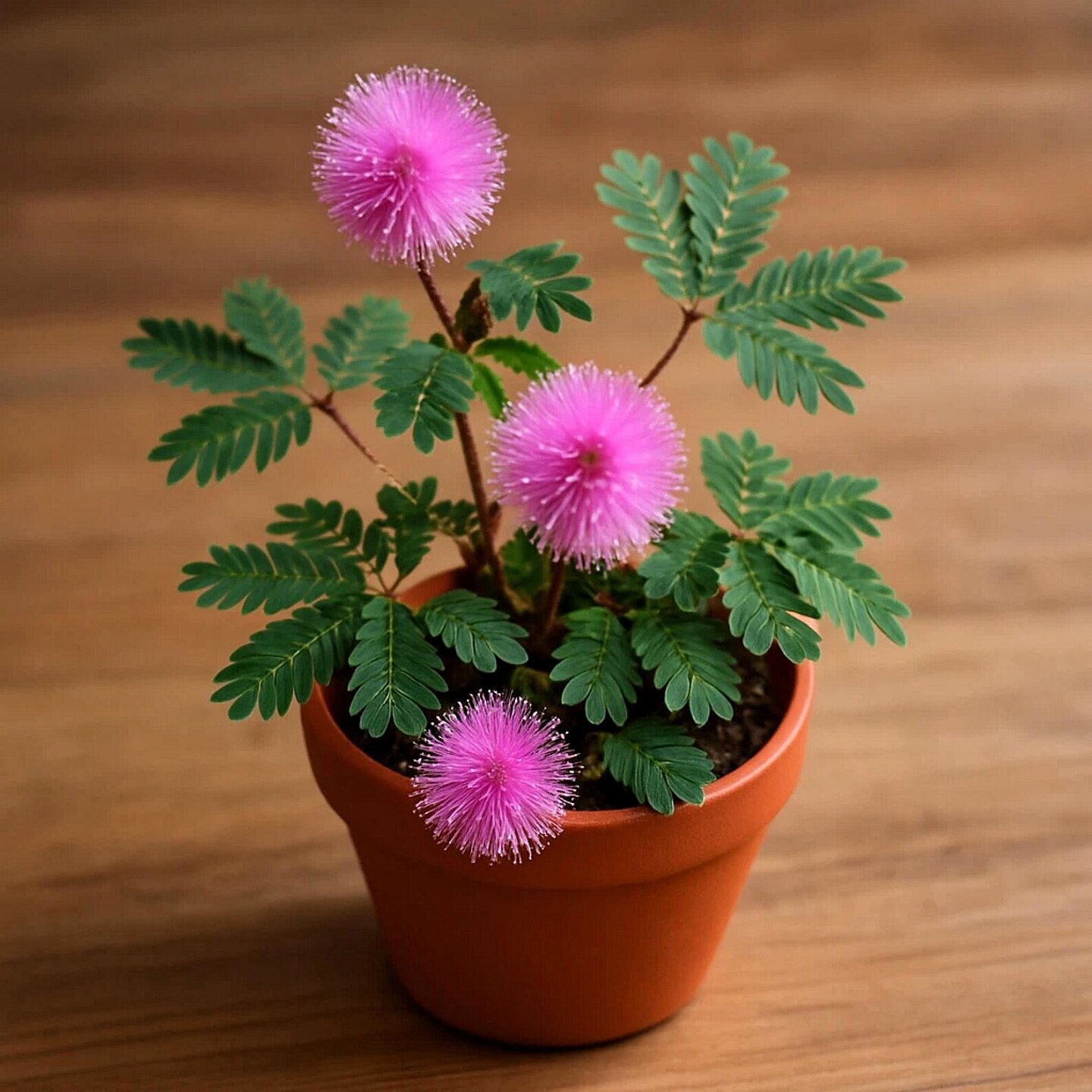 【含羞草种子】盆栽植物儿童趣味绿植小盆栽办公室害羞草奇趣植物