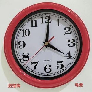 挂钟创意简约客厅时钟表挂墙钟现代省电石英钟 家用跳秒款 新款 经典