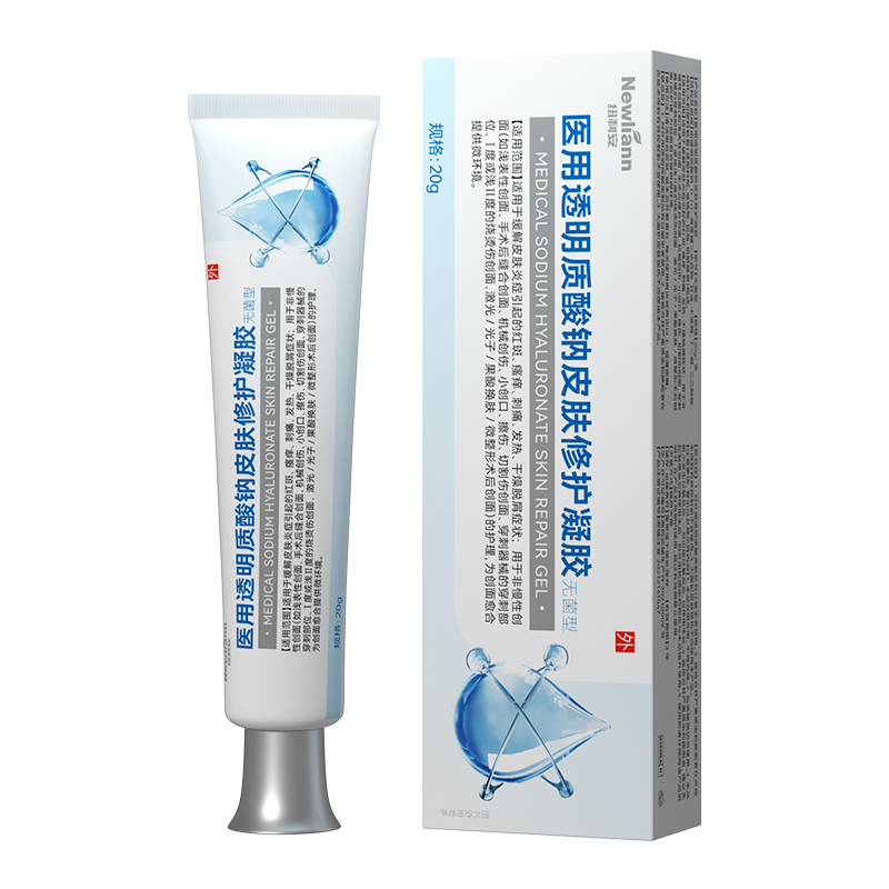 纽利安医用级透明质酸钠修复凝胶20g皮炎