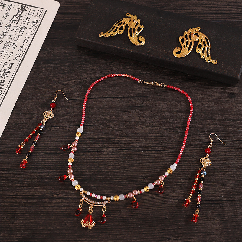 子夜归田曦薇同款猫公蛇公头饰