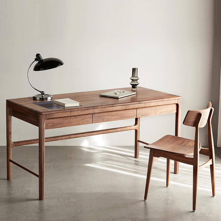 留意实木书桌多功能电脑桌