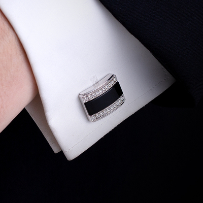 男士高档衬衣商务扣钉轻奢定制