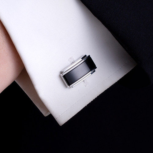 轻奢高档装饰cufflinks衬衫袖扣