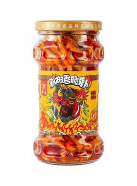 军杰湖南萝卜干拌面280g下饭菜