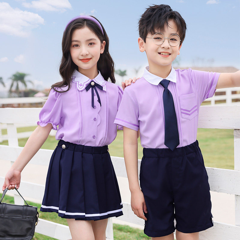 幼儿园园服六一孩子演出服小学生校服女孩朗诵演讲比赛大合唱毕业