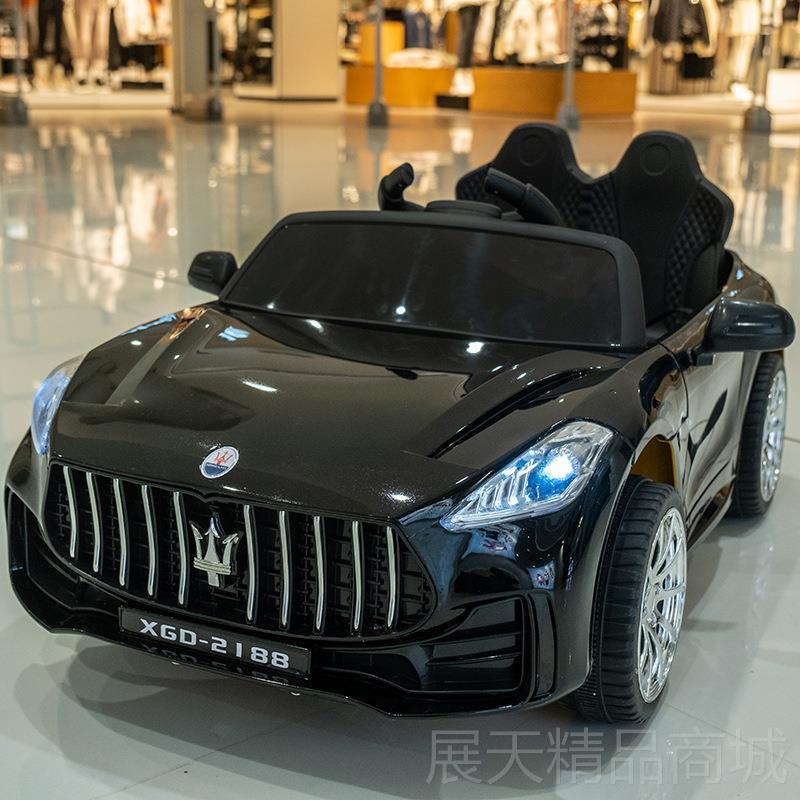 正品德宝国儿童电动车四轮四驱遥控汽车1-6岁可坐人宝音-充乐电玩