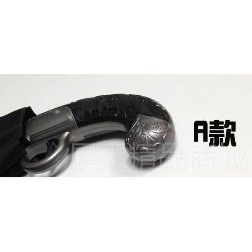 正品古典西洋枪二伞折晴雨 古典与创意结的合 折叠款枪伞枪小伞