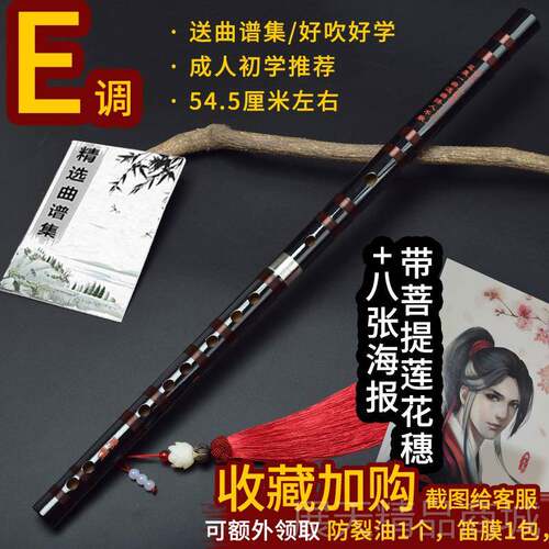 正品笛子魔道陈竹器笛乐萧笛零基础初学古风专业D情横笛E儿童F成G