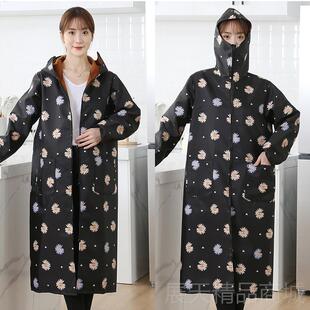 正品冬天工加长加罩外套女士大人防绒水防脏中长衣款过膝护衣冬季