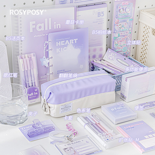 文具大礼包入学礼物学生学习用品高颜值开学礼盒可爱少女心儿初中高考生日礼物文具女生本子考试套装盲盒