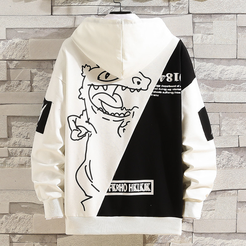 秋款韩版字母PTBOYRFHK带帽卫衣运动休闲上衣卫衣218-8W821-P45,男装卫衣,星座218-8